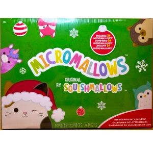 COPY - Squishmallows 2.5'' Micromallows 2024 Christmas Holiday 24-Day Advent Ca…